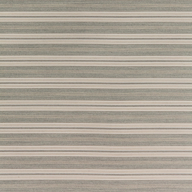 KRAVET DESIGN 35827.11.0 HULL STRIPE STONE Fabric - Eade's Wallpaper