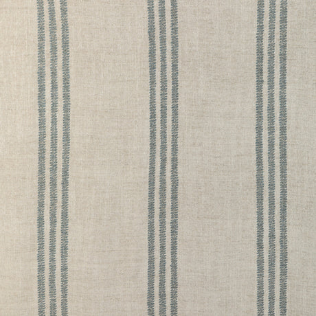 KRAVET COUTURE 35860.1635.0 KARPHI STRIPE SKY Fabric - Eade's Wallpaper