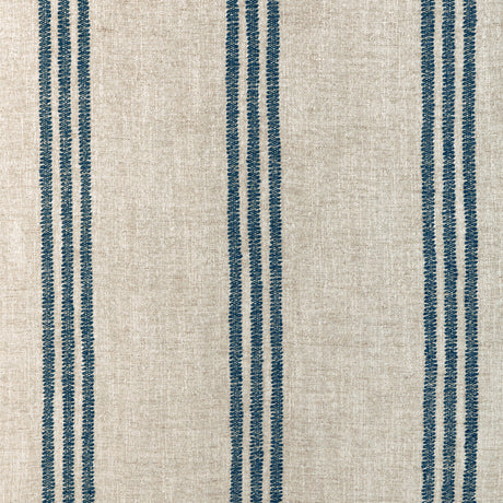 KRAVET COUTURE 35860.516.0 KARPHI STRIPE LAPIS Fabric - Eade's Wallpaper