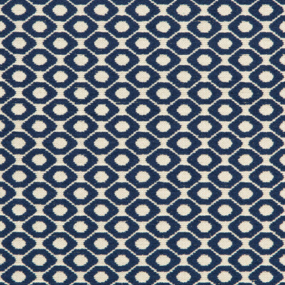 KRAVET CONTRACT 35867.50.0 PAVE THE WAY SAPPHIRE Fabric - Eade's Wallpaper
