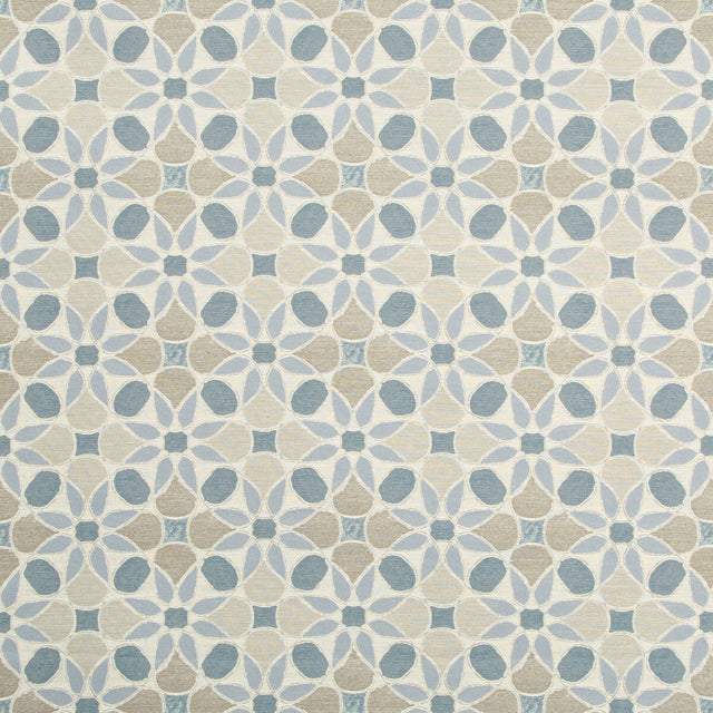 KRAVET CONTRACT 35882.511.0 TIEPOLO WATERFALL Fabric - Eade's Wallpaper