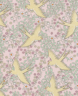 Eijffinger 359021 Cerina Pink Swallow Wallpaper