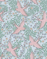 Eijffinger 359024 Cerina Light Blue Swallow Wallpaper