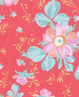 Eijffinger 359043 Lyse Coral Painted Flowers Wallpaper