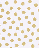 Eijffinger 359060 Odette Gold Stamped Dots Wallpaper