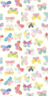 Eijffinger 359150 White Butterflies In My Stomach Wall Mural