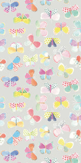 Eijffinger 359151 Grey Butterflies In My Stomach Wall Mural