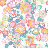 Eijffinger 359159 White English Country Floral Dream Wall Mural