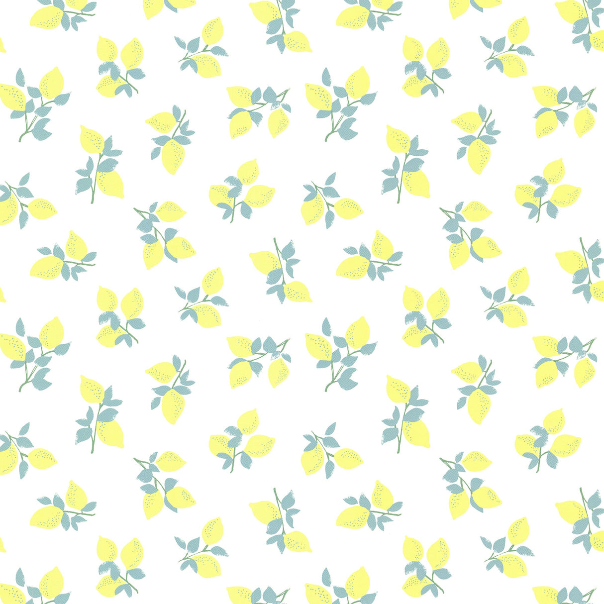 Eijffinger 359162 Citron Off-White Juicy Lemon Wallpaper