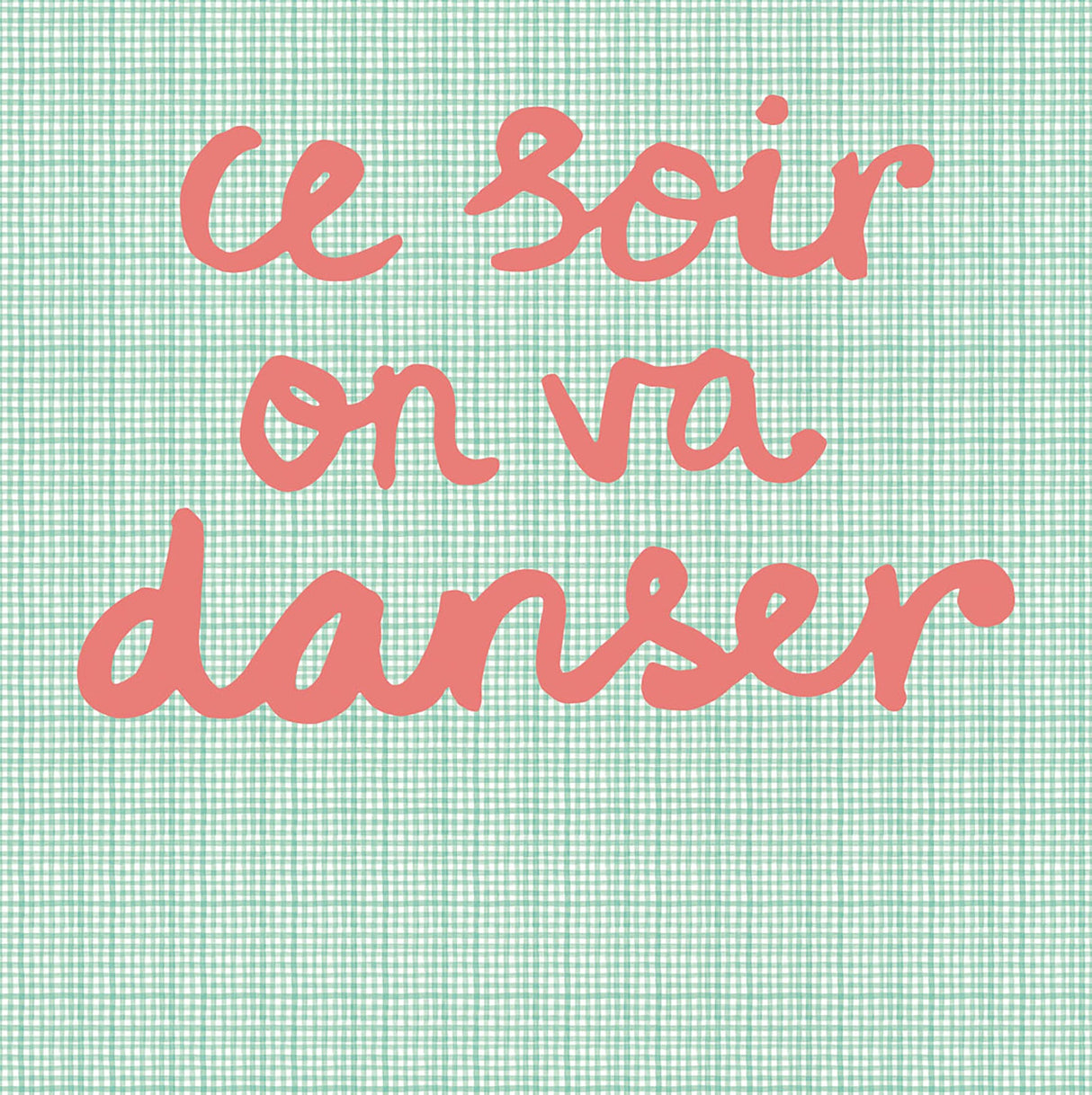 Eijffinger 359166 Mint Tonight We Will Dance Wall Mural