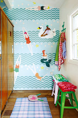 Eijffinger 359169 Lovely Ladies Bathing Wall Mural