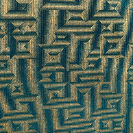 KRAVET CONTRACT 36043.35.0 NEW ORDER MALACHITE Fabric - Eade's Wallpaper