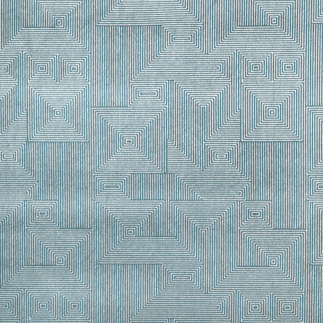 KRAVET CONTRACT 36043.511.0 NEW ORDER STEEL BLUE Fabric - Eade's Wallpaper