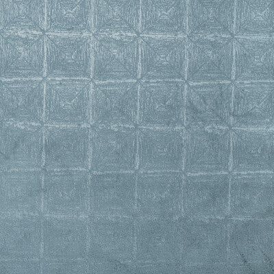 KRAVET CONTRACT 36044.5.0 ILLUMINATI STEEL BLUE Fabric - Eade's Wallpaper