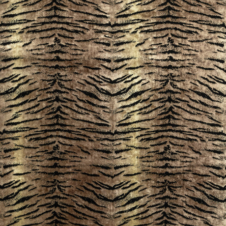 KRAVET COUTURE 36327.86.0 ANIMALIER ANTHRACITE Fabric - Eade's Wallpaper