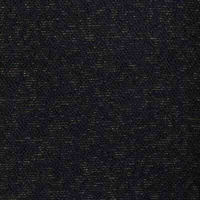KRAVET COUTURE 36329.8.0 COSMIC PLUSH GOLD NOIR Fabric - Eade's Wallpaper