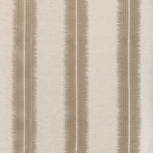 KRAVET COUTURE 36346.16.0 ETCHED STRIPE CHAMPAGNE Fabric - Eade's Wallpaper