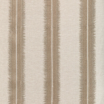 KRAVET COUTURE 36346.16.0 ETCHED STRIPE CHAMPAGNE Fabric - Eade's Wallpaper