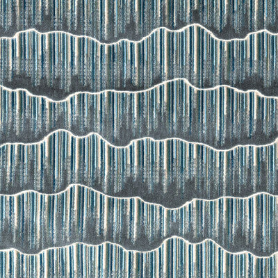 KRAVET COUTURE 36350.1511.0 MOUNTAINSCAPE CHAMBRAY Fabric - Eade's Wallpaper