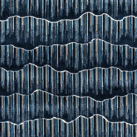 KRAVET COUTURE 36350.50.0 MOUNTAINSCAPE INDIGO Fabric - Eade's Wallpaper