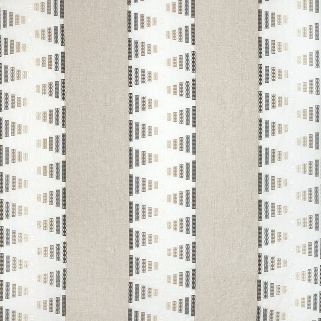 KRAVET COUTURE 36353.106.0 JOINED FORCES STONE Fabric - Eade's Wallpaper