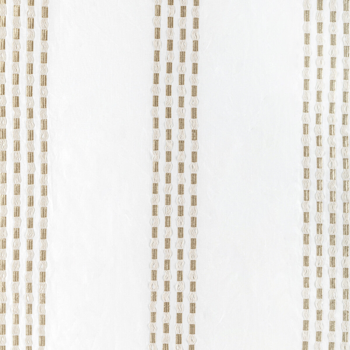 KRAVET COUTURE 36354.16.0 LINEAR EFFECT CHAMPAGNE Fabric - Eade's Wallpaper