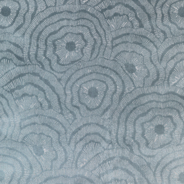 KRAVET COUTURE 36366.5.0 PANACHE VELVET CHAMBRAY Fabric - Eade's Wallpaper
