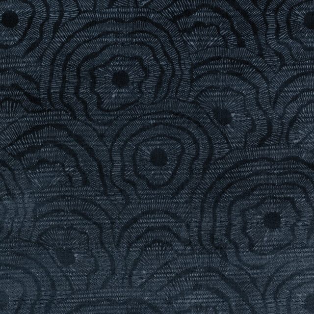 KRAVET COUTURE 36366.50.0 PANACHE VELVET INK Fabric - Eade's Wallpaper
