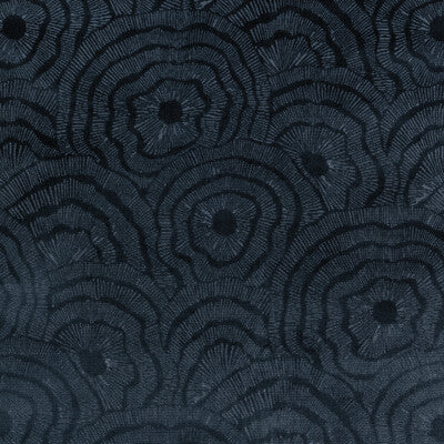 KRAVET COUTURE 36366.50.0 PANACHE VELVET INK Fabric - Eade's Wallpaper