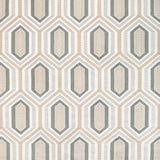 KRAVET COUTURE 36368.1611.0 KALEIDOSCOPE EMB NATURAL Fabric - Eade's Wallpaper