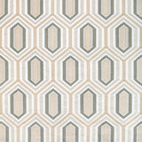 KRAVET COUTURE 36368.1611.0 KALEIDOSCOPE EMB NATURAL Fabric - Eade's Wallpaper