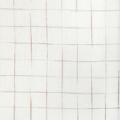 KRAVET DESIGN 36375.1.0 ENNIS CHECK DUNE Fabric - Eade's Wallpaper