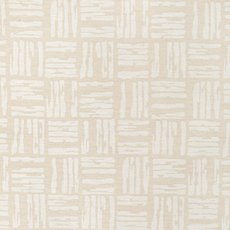 KRAVET DESIGN 36384.16.0 SAND LADDER LINEN Fabric - Eade's Wallpaper
