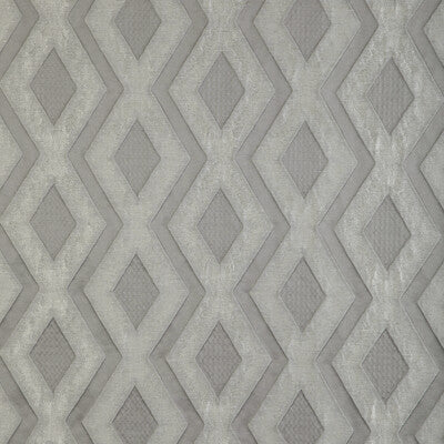 KRAVET DESIGN 36839.11.0 FLAWLESS SILVER Fabric - Eade's Wallpaper