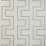 KRAVET DESIGN 36844.11.0 ROMAN FRET GREY Fabric - Eade's Wallpaper