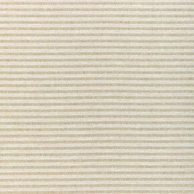 KRAVET COUTURE 36859.116.0 PLUSHY STRIPE FLAX Fabric - Eade's Wallpaper