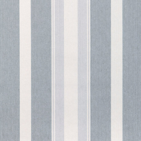 KRAVET COUTURE 36863.115.0 NATURAL STRIPE SKY Fabric - Eade's Wallpaper