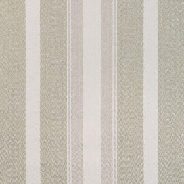KRAVET COUTURE 36863.116.0 NATURAL STRIPE FLAX Fabric - Eade's Wallpaper