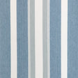 KRAVET COUTURE 36863.5.0 NATURAL STRIPE LAPIS Fabric - Eade's Wallpaper