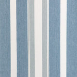 KRAVET COUTURE 36863.5.0 NATURAL STRIPE LAPIS Fabric - Eade's Wallpaper