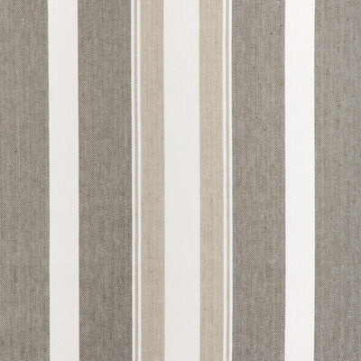 KRAVET COUTURE 36863.616.0 NATURAL STRIPE BARLEY Fabric - Eade's Wallpaper