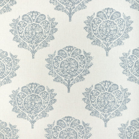 KRAVET COUTURE 36864.5.0 HEIRLOOMS SKY Fabric - Eade's Wallpaper