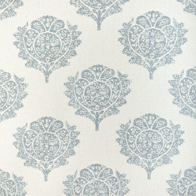 KRAVET COUTURE 36864.5.0 HEIRLOOMS SKY Fabric - Eade's Wallpaper