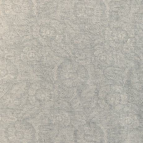 KRAVET COUTURE 36889.11.0 CHENILLE BLOOM DOVE Fabric - Eade's Wallpaper