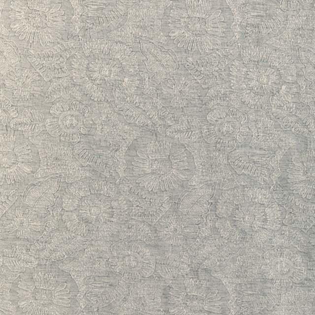 KRAVET COUTURE 36889.11.0 CHENILLE BLOOM DOVE Fabric - Eade's Wallpaper