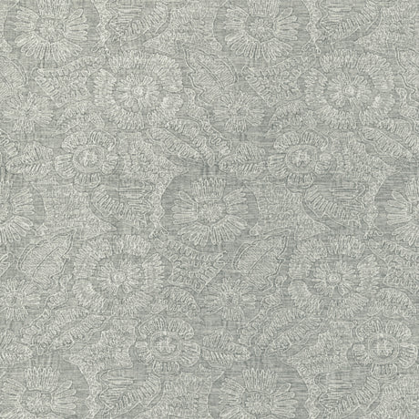 KRAVET COUTURE 36889.15.0 CHENILLE BLOOM MIST Fabric - Eade's Wallpaper