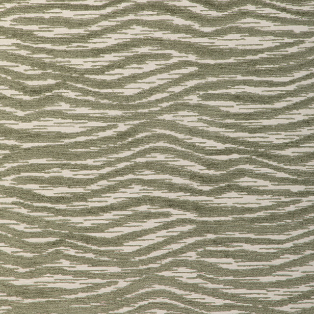 KRAVET COUTURE 36899.3.0 TUSCAN RIPPLES LICHEN Fabric - Eade's Wallpaper