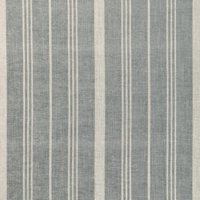 KRAVET COUTURE 36902.15.0 FURROW STRIPE SKY Fabric - Eade's Wallpaper