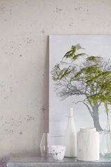 Eijffinger 369064 Mancha Silver Speckle Wallpaper