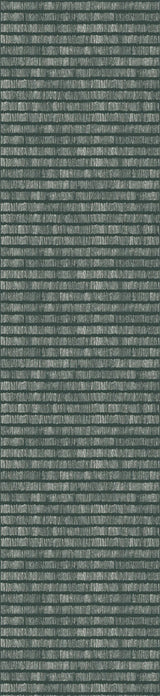 Eijffinger 369155 Solemn Lines Dark Green Wall Mural